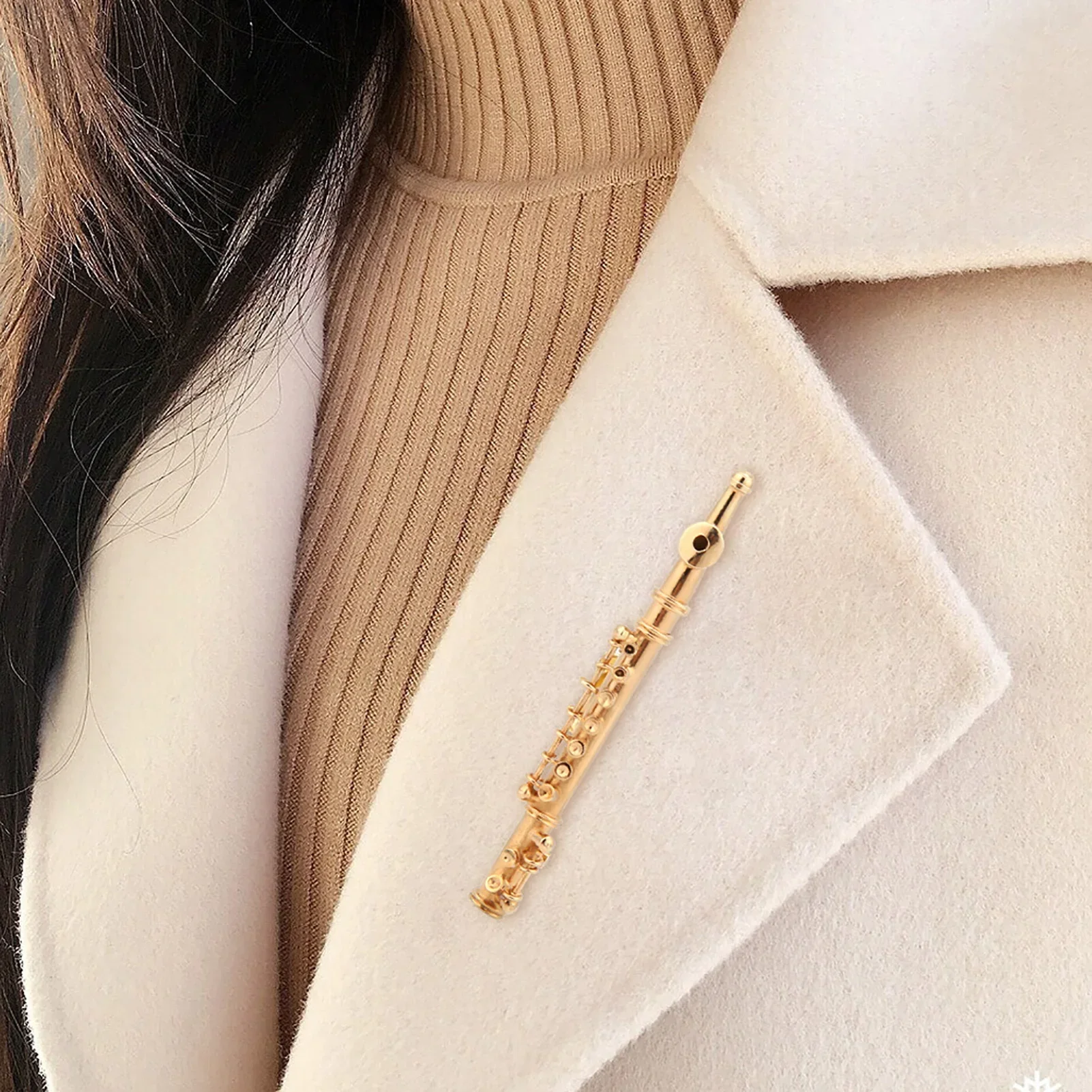 Music Series Musical Instruments Hard Enamel Lapel Pin Jewelry Badges Men Women Saxophone Piano Violin Brooches Accessories - view 5