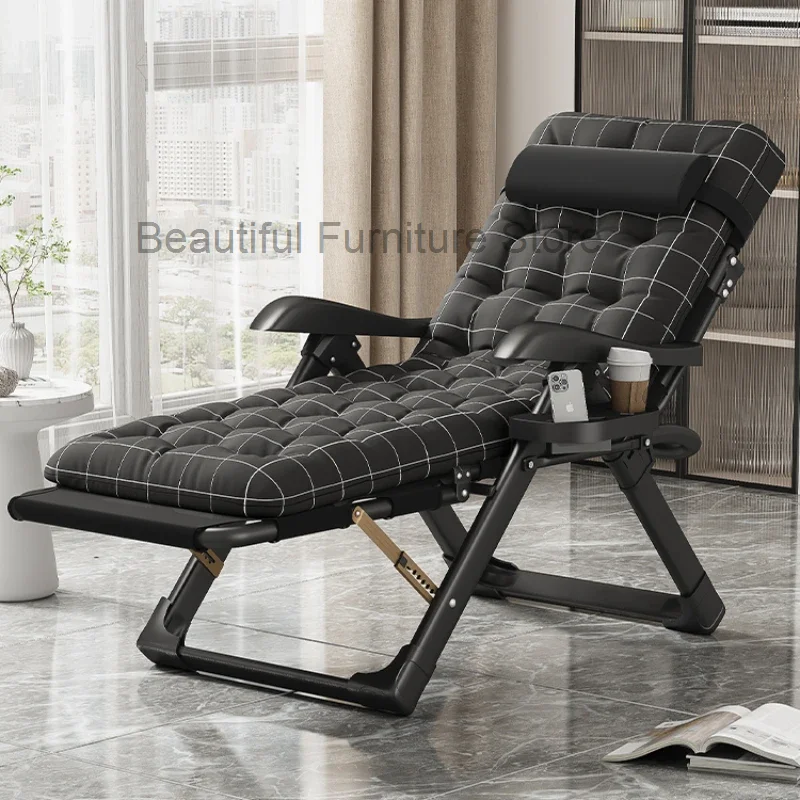 Single Fishing Designer Lounge Chair Folding Reading Garden Lounge Chair Bedroom Tumbona Plegable Home Furniture YQ50LC