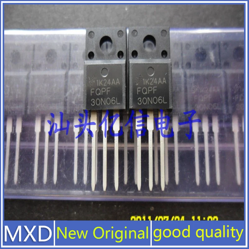 5Pcs/Lot New Original FQPF30N06L Field Effect Mos Tube FQPF30N06 In Stock Good Quality