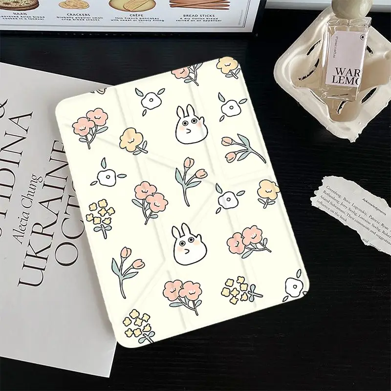 Shockproof 3+Y Fold Tablet Cover for IPad Mini6 8.3 air3 10.5 Pro 11 2020 iPad A16 2025 11th Air11/13 iPad10.2 7/8/9th 4/5 10.9
