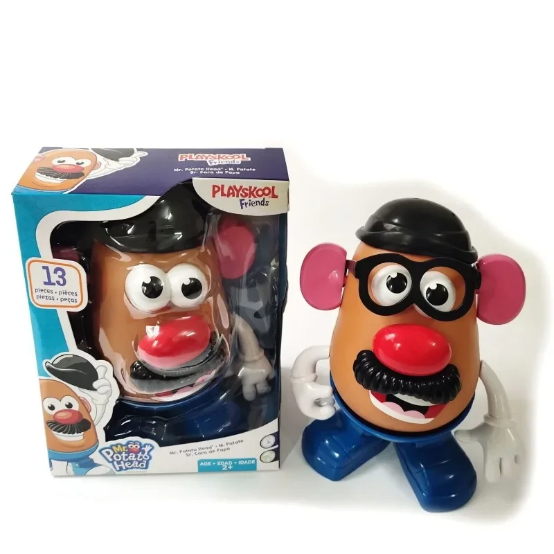 M. Pomme de Terre Tête Oeuf, Toy Story Anime M. Pomme de Terre Mme Tête Oeuf, Assemblage de Jouets Faciaux, Corps Fuchsia Aides, Décoration, Cadeau de Noël