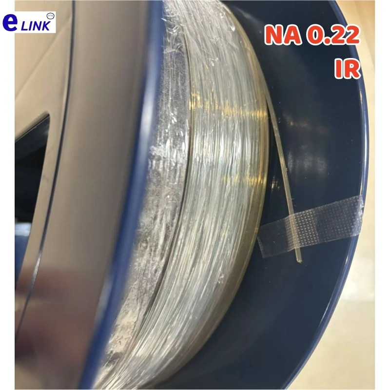 IR fiber NA0.22 quartz fiber large core acrylic coated 400-2400nm multimode energy fiber 105um 200um 400um 600um 800um 1000um