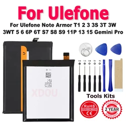 S9Pro Armor2 Armor13 Armor15 Note11P Battery For Ulefone Note Armor T1 2 3 3S 3T 3W 3WT 5 6 6P 6T S7 S8 S9 11P 13 15 Gemini Pro
