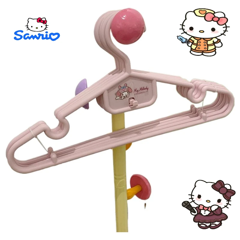 Sanrio Hello Kitty мультяшная милая вешалка для одежды креативная кавайная женская домашняя нескользящая вешалка для одежды подарок оптовая продажа