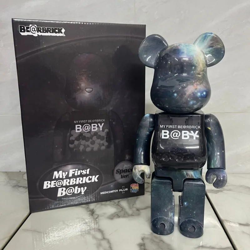 Bearbrick400 brutalny niedźwiedź kolorowe ozdoby lalka miś prezenty