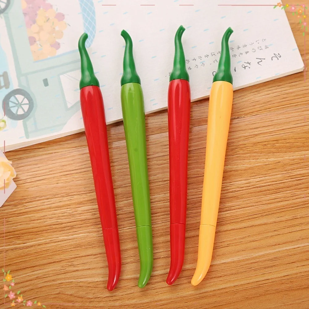 24 Pcs Chili Neutral Pens set Creative Stationery Office Supplies Signature Pens Student Supplies