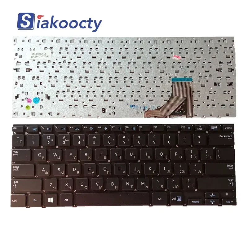 Replacement Keyboard for Samsung NP530U3C NP530U3B NP535U3C NP540U3C NP532U3C Laptop
