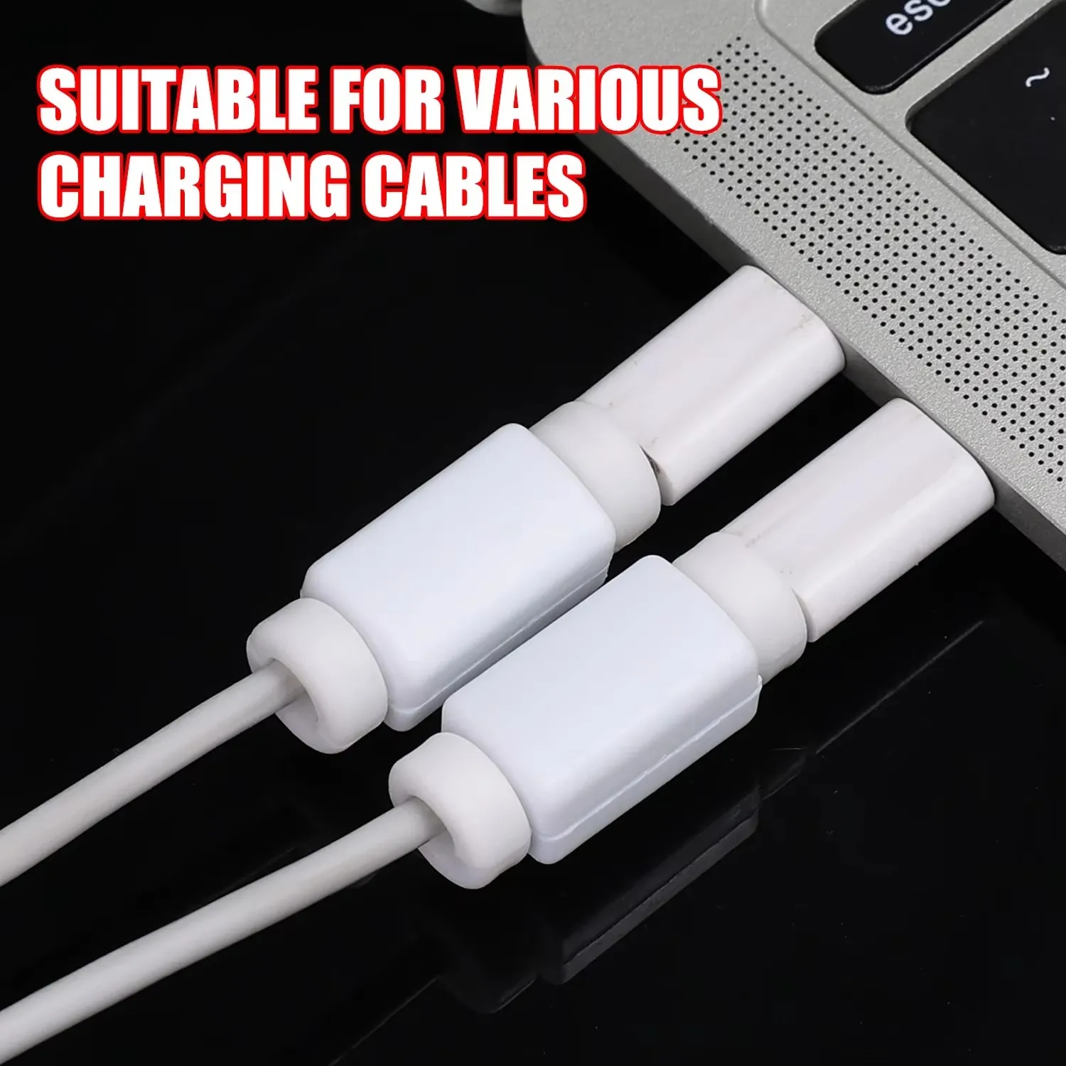Anti Break Cable Protector Soft Silicone Cover For Apple Type C Micro USB Univerasl Charger Cord Winder Cover Wire Accessories view 4