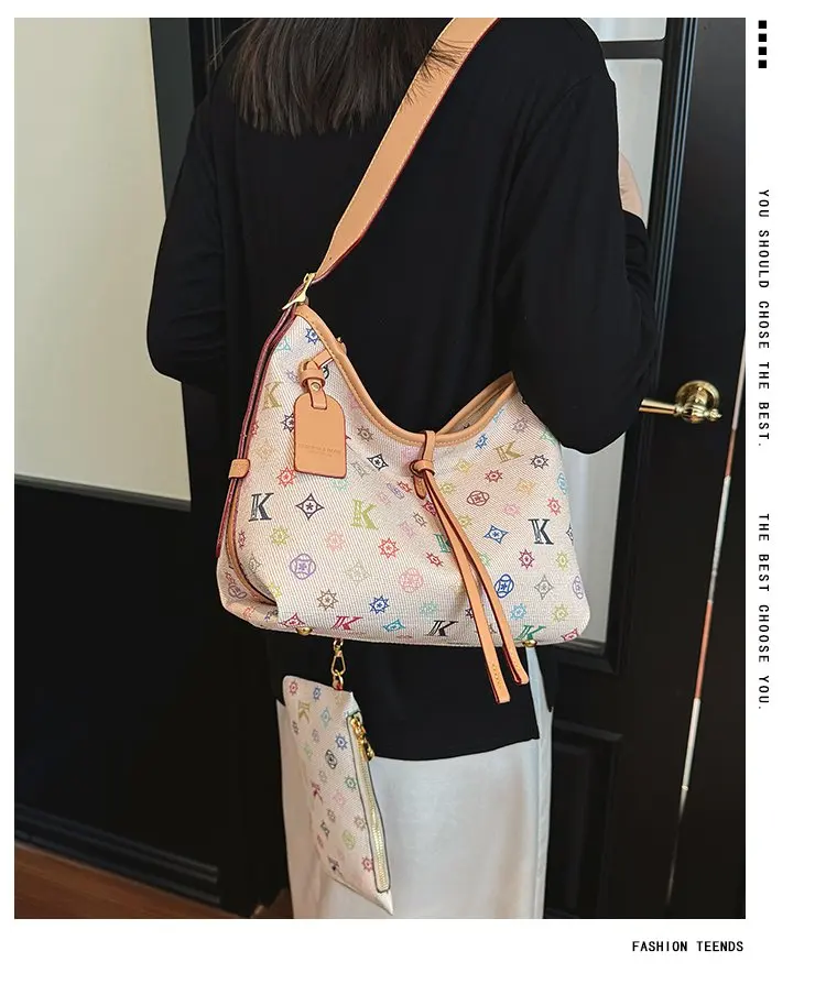 Designer Tote Diaper Bag For Women Leather Crossbody Bag Luxury Vintage Minimalist Large Capacity Elegant And Fashionable