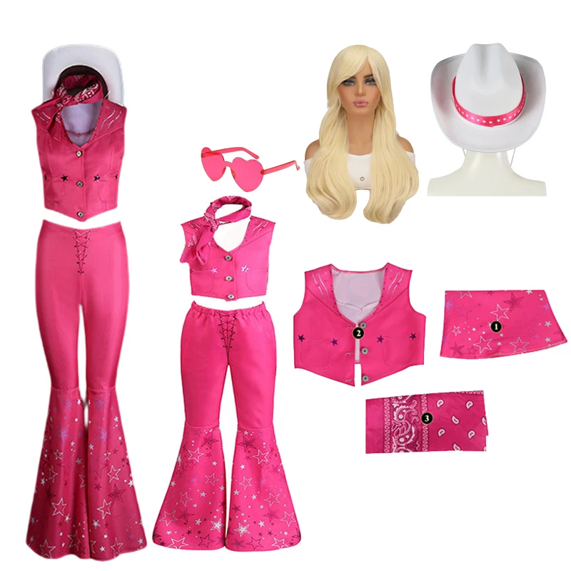 

Fashion Barbi Costumes For Adult Party Lady Role Play Clothing For Girls Parent-Child Outfit Cosplay Barbie Princess Clothes