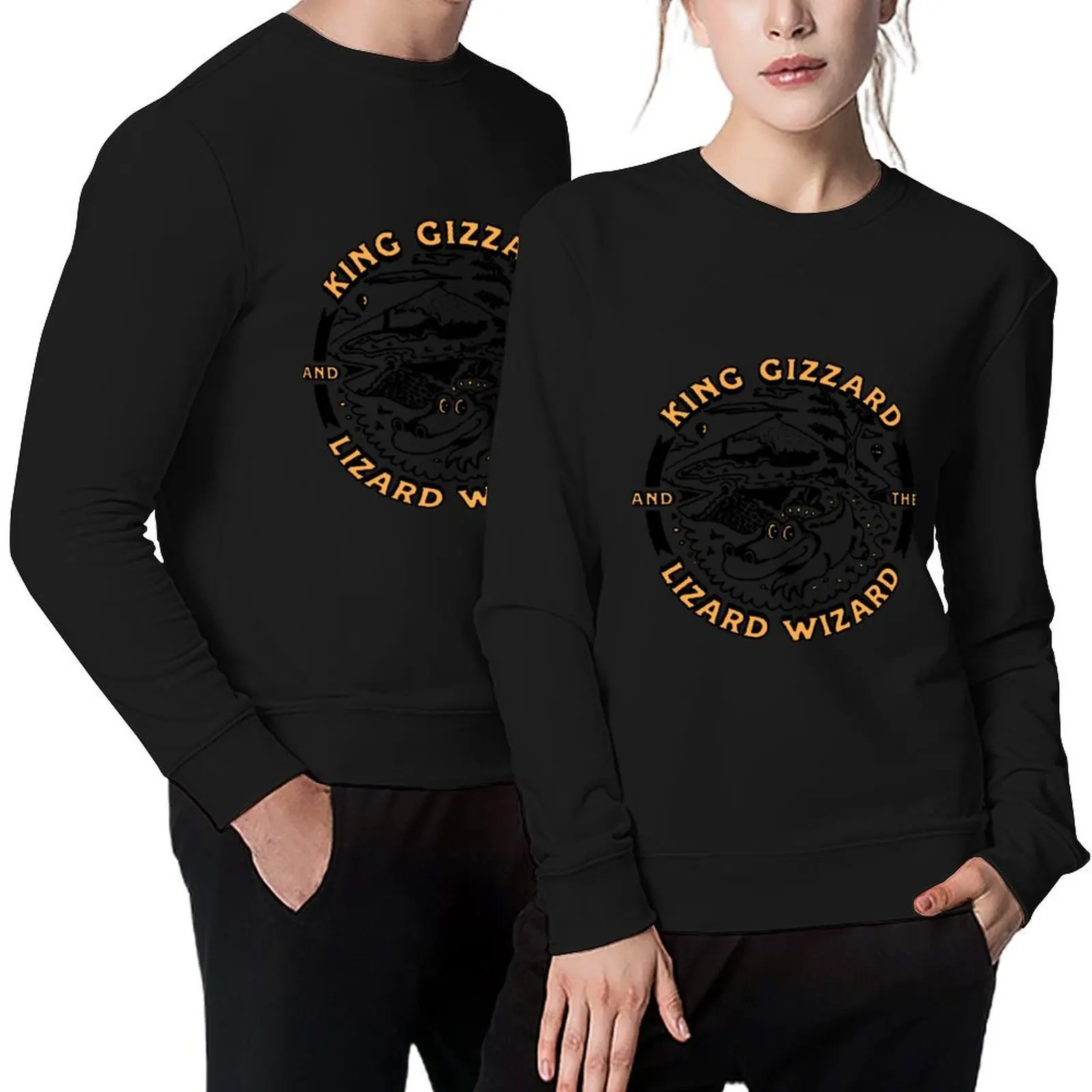 

King Gizzard and the lizard wizard Pullover autumn clothes male clothes graphic t shirts men tracksuit men pullover