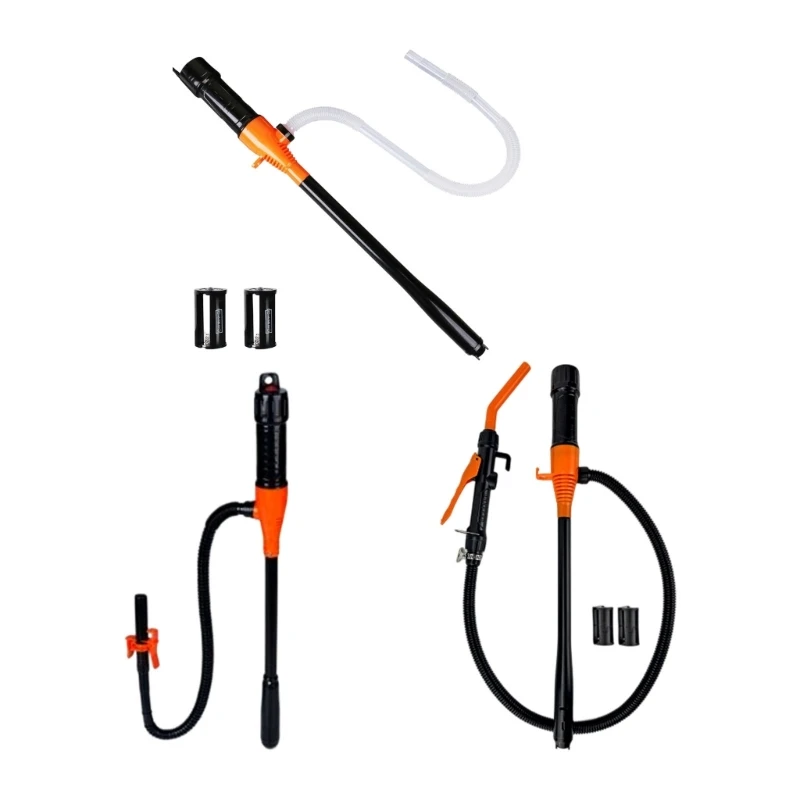 Battery Powered Liquid Transfer Pump with Removable Hose for Oil Changes, Garage Fluid Moving, and Household Use D7YA