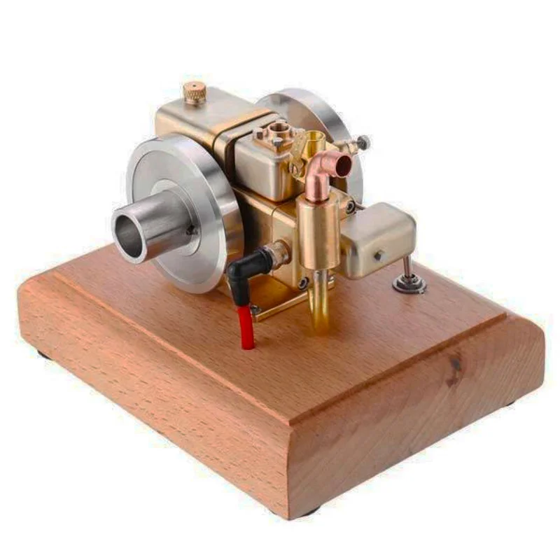 High Quality Mini RC Fuel Engine Model 1.6cc Water-Cooled Can Be Started Modern Design Metal Collectible Ornament for Diwali