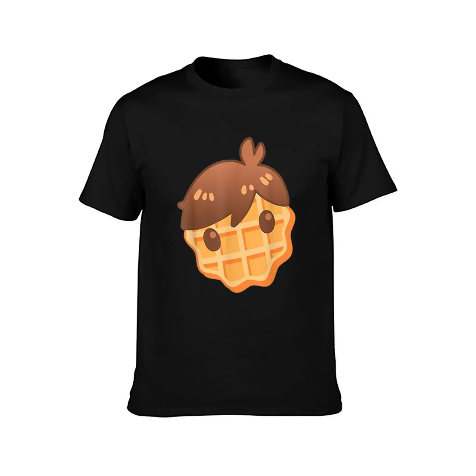 GRIAN W-a-f-f-l-e H-e-a-d T-Shirt Plus Size Everyday Tee Shirt T-Shirt