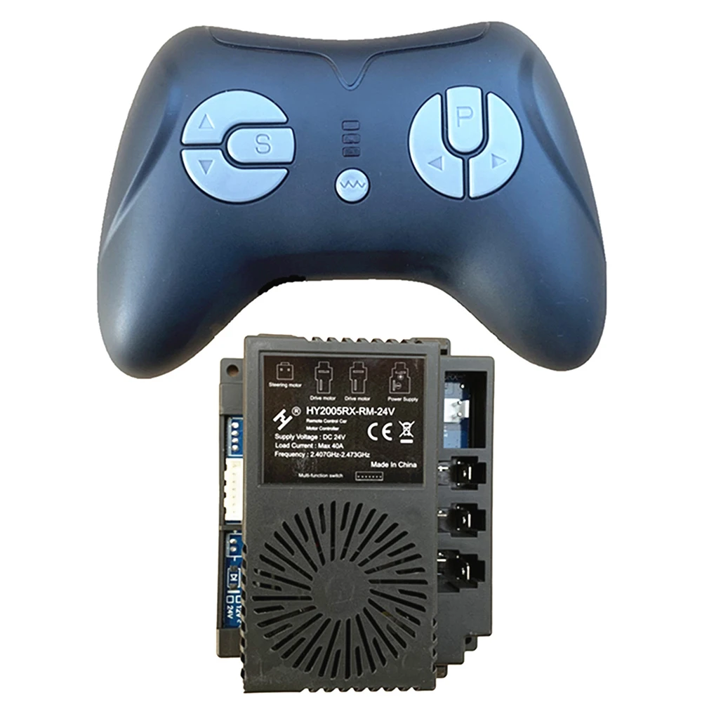 Moliuoly Récepteur pour voiture électrique pour enfant HY2005RX 24 V 40 A Convient pour télécommande sans fil 2,4 G Pièce de rechange puissance avec