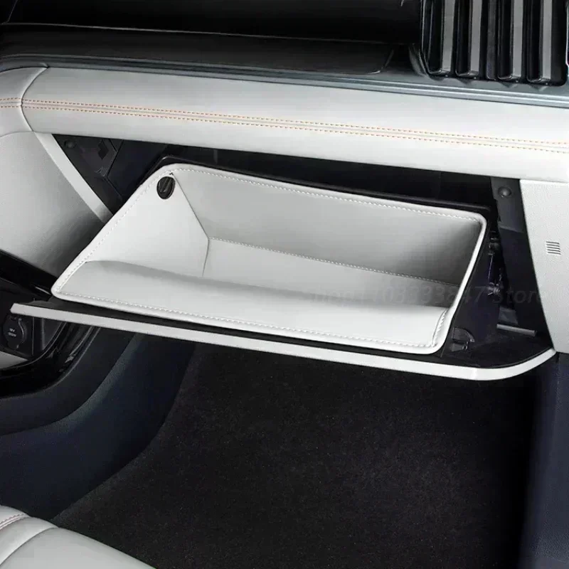For BYD Song Plus SEAL U DMi/EV 2020-2025 Car Co-Pilot Storage Bag Pocket Central Control Glove Box Pad Car Refit Accessories