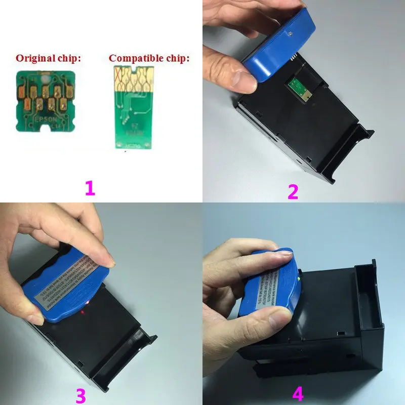 Imagem -05 - Kit de Redefinição de Chip de Impressora para Epson Tm-c3500 3520 3510 Cartucho Modelo Sjic22p Impressão ic Chip Redefinição Kits de Chip de Redefinição de Impressão