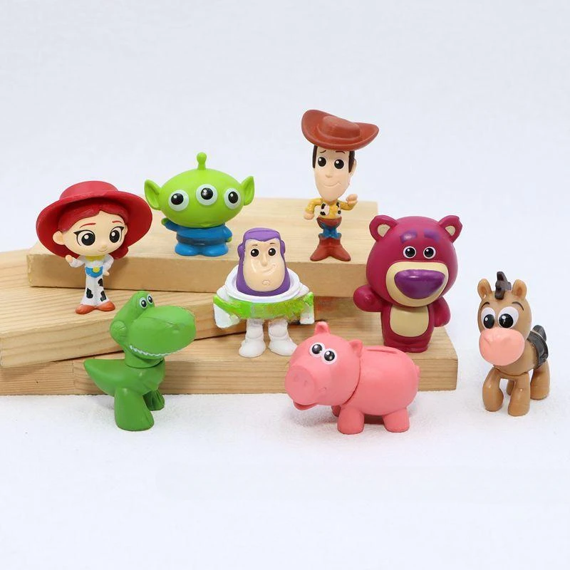 3 Stück Disney Toy Story Buzz Lightyear Alien Anime Cartoon Niedliche Puppe Schuhschnalle Mode Kinder Charm Sandalen Dekor Zubehör