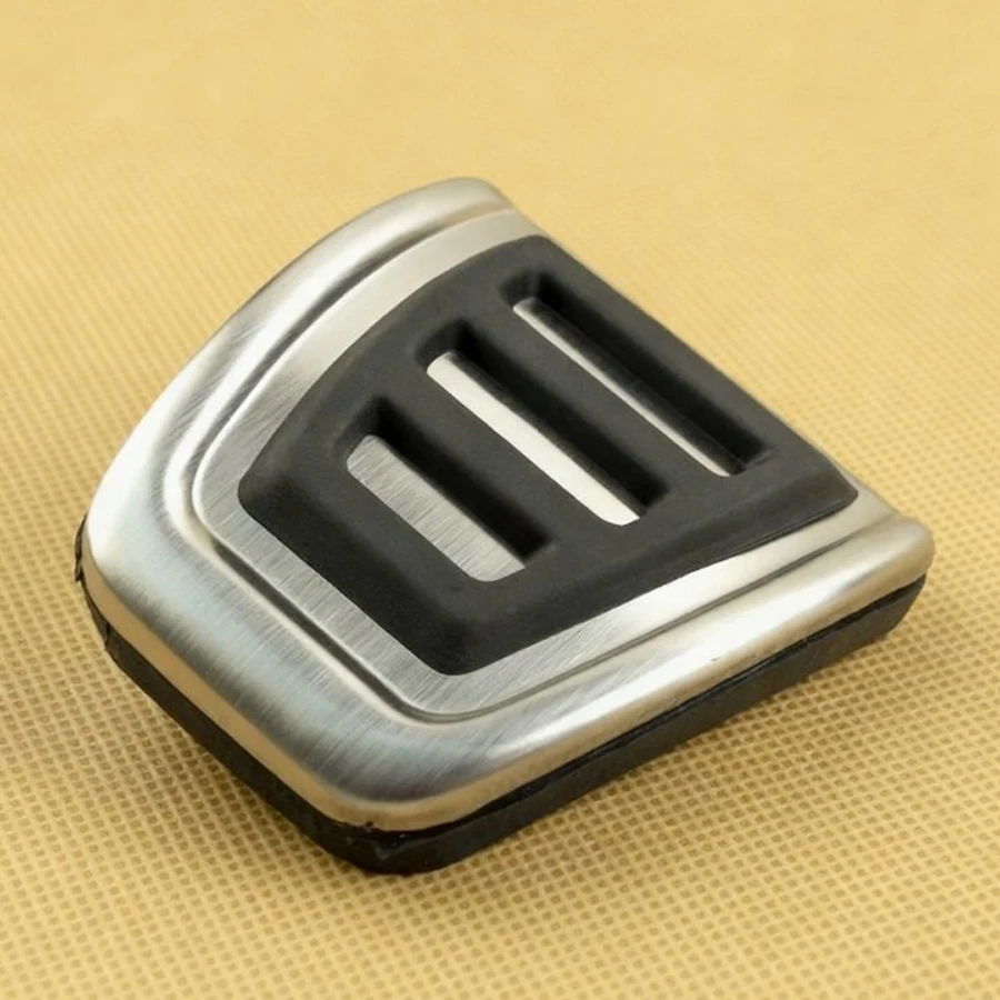 3Pcs/Set Car Clutch  Accelerator Pedal Footrest Pad Covers For Skoda Fabia for volkswagen VW Polo 9N 6R Bora Golf MK4 IV