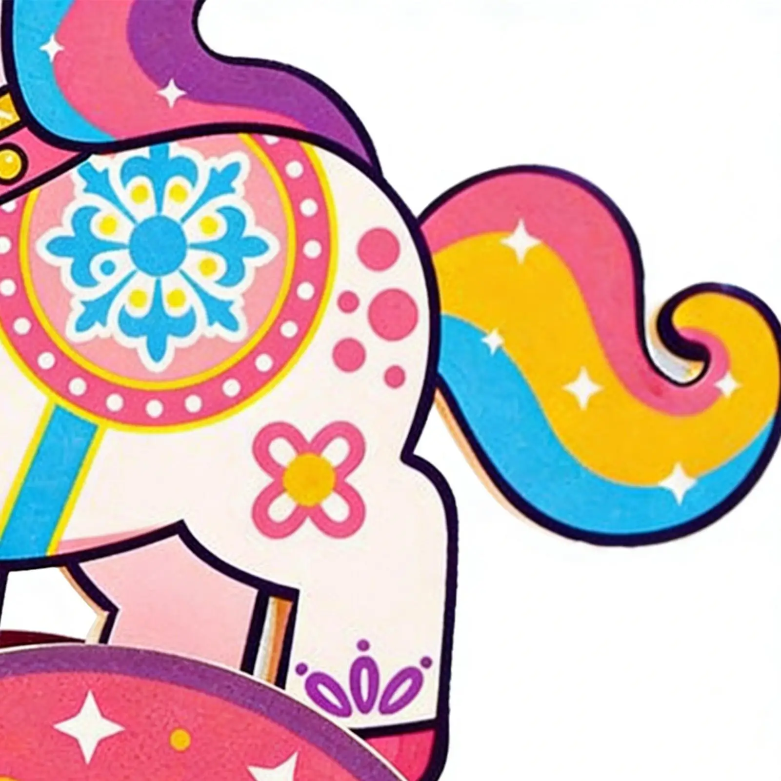 Modelos de quebra-cabeça de cavalo de madeira montagem base auto-rocking kit de jogo de cérebro para homens mulheres adolescentes casa aniversário festas de natal