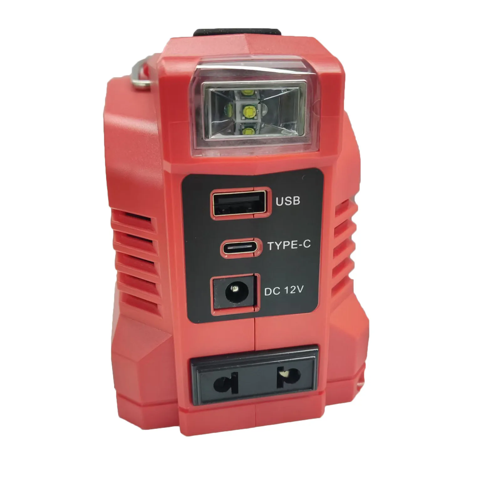 

Camping Light 120*95*140mm DC 18V To AC 220V Power Inverter LED Lighting Inverter Adjustable LED Light Compact Size