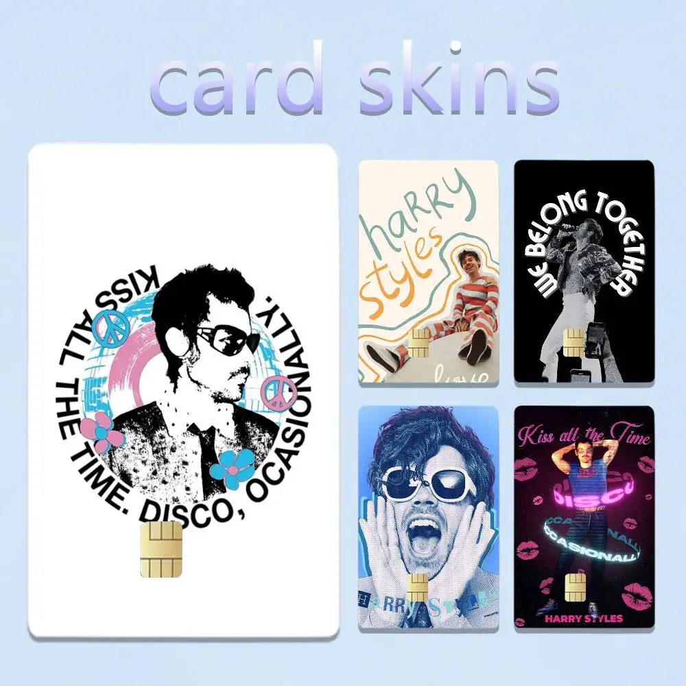 KISSCO H-Harry Style-S 4pcs 1Set Film Skin for Debit Credit Bank Visa Card Decal Cover