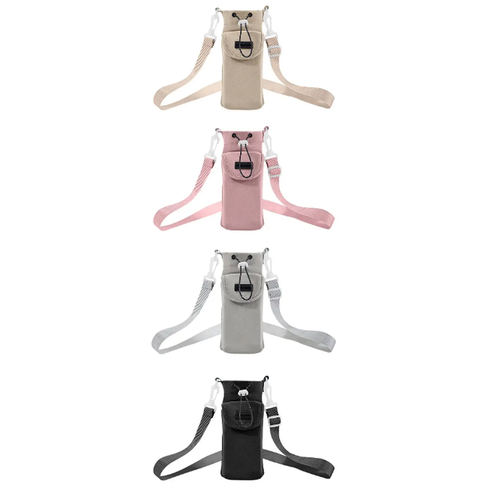 

Water Bottle Bag Portable Water Bottle Holder with Adjustable Strap for Outdoor Activities Walking Camping Hiking Climbing