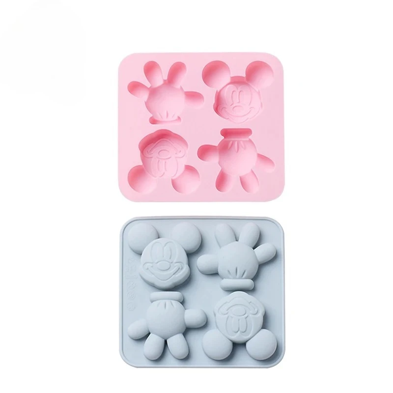 Mickey Mouse Cookie Cutter Disney Kawaii Cartoon Palm Hand Chocolade Snoep Schimmel Biscuit Cakevorm Bakgereedschap Ijsbakje Model