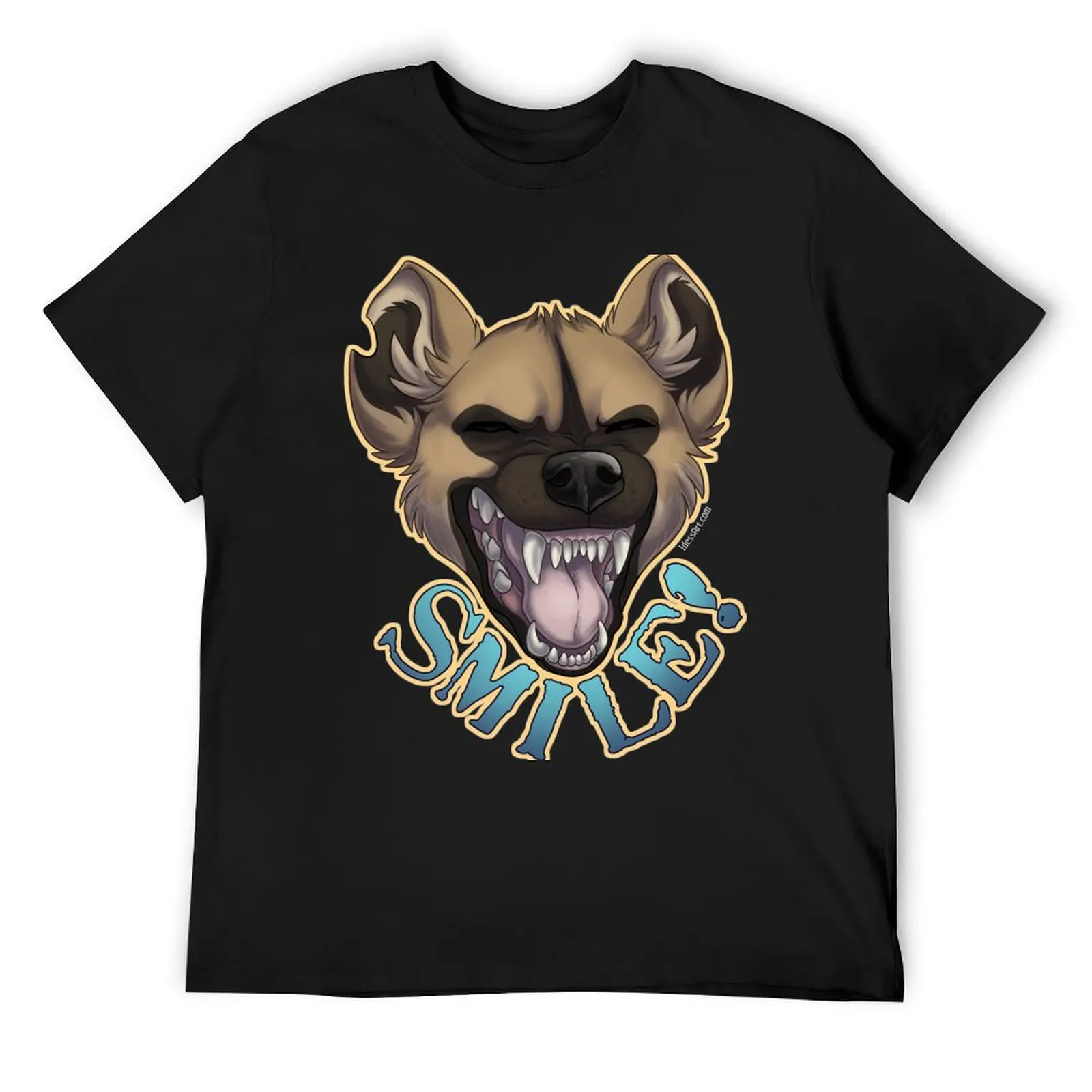 

SMILE! Hyena T-Shirt anime t shirts customs street wear T-shirts for men cotton