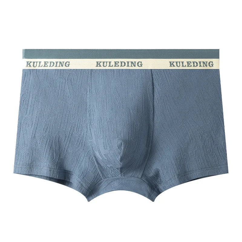 Men Cotton Soft Underwear Mid-rise Breathable Panties Male Sexy U Bulge Pouch Boxer Shorts Ropa Interior Hombre Calzoncillos