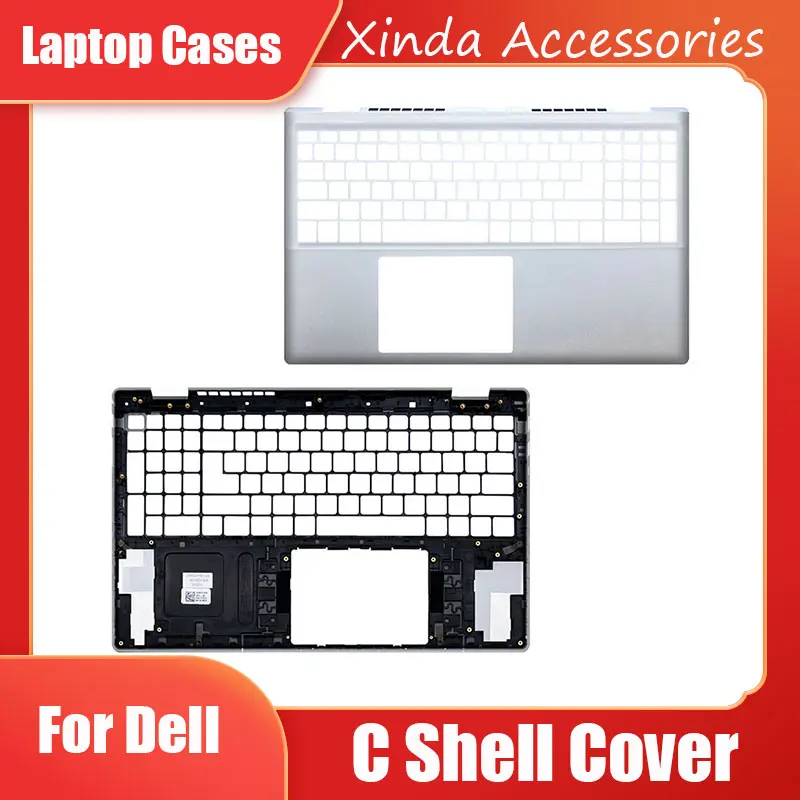 For Dell Inspiron 15 Pro 5510 5515 P106F Laptop Cases Front Bezel Upper Keyboard Palmrest Bottom Case C Shell Cover