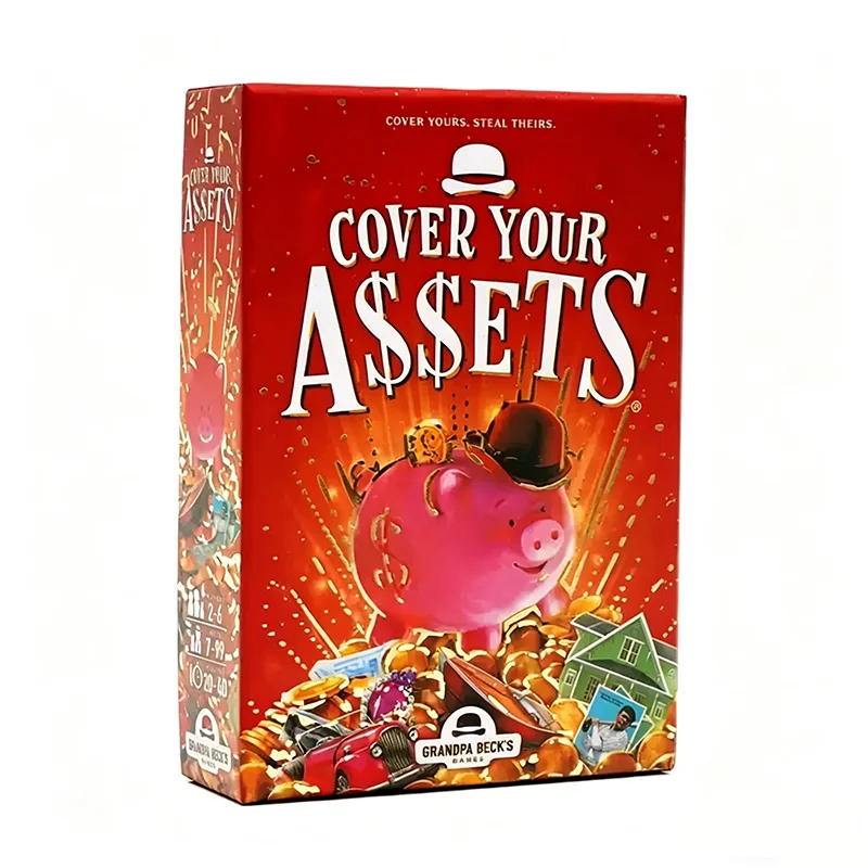 

Cover Your Assets – A Fast-Paced, Easy-to-Learn Card Game for All Ages