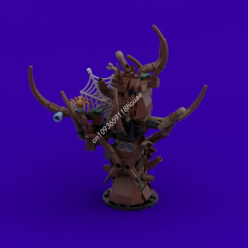 

153pcs MOC creepy tree Harry Pottered Model Building blocks Architecture DIY Education Brick Kids Christmas gift toys Birthday