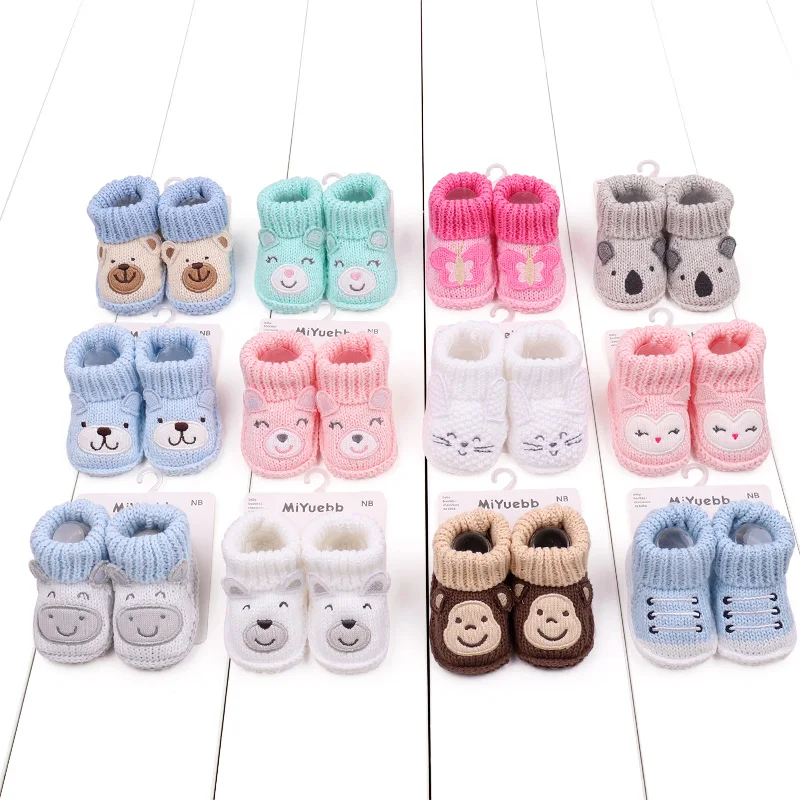 Baby Socks Cute Animal Deasign Soft Cotton 9.5cm for 0-6 Months Toddler Boys and Girls Indoor Prewalking High Quality NewFashion