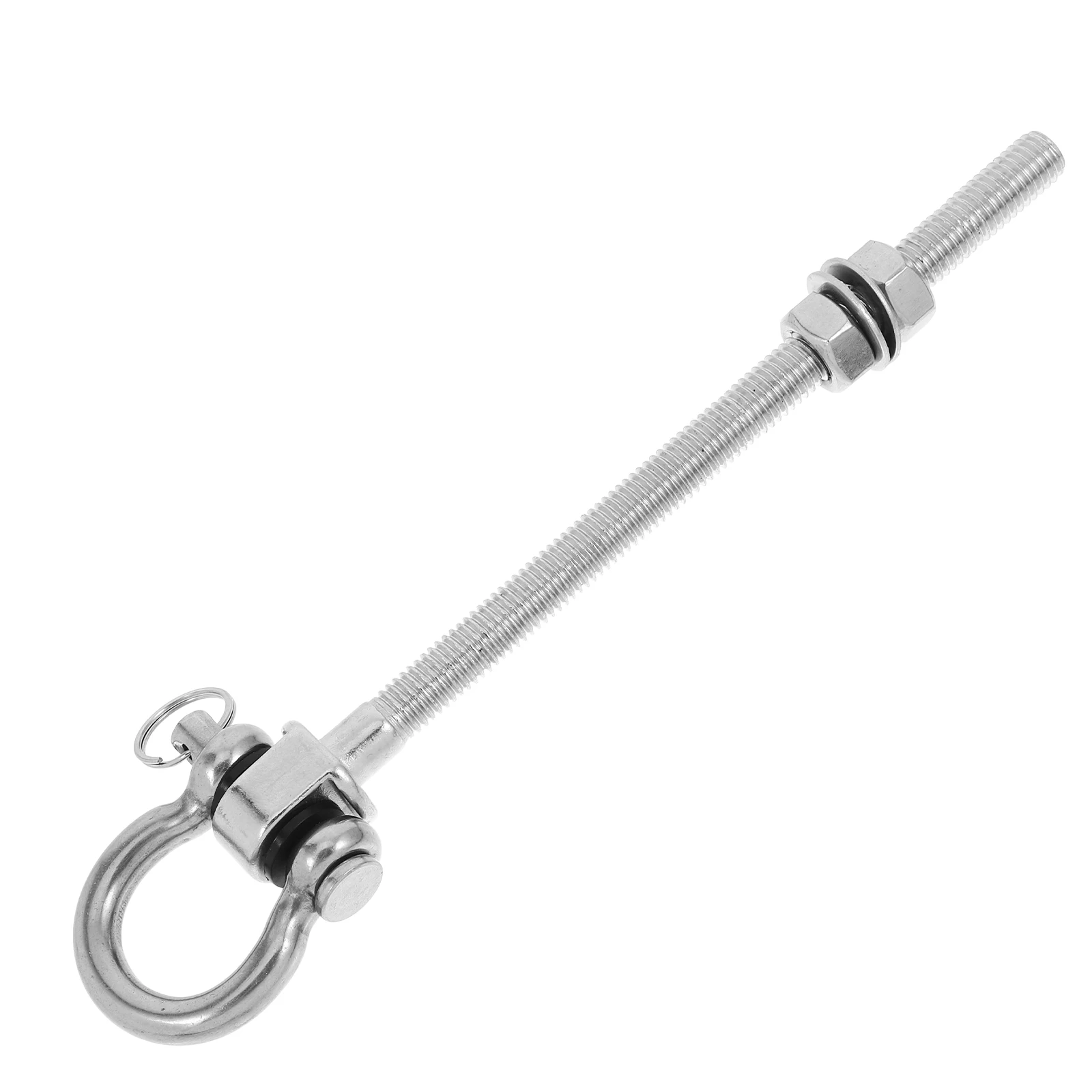 

Крюк-кронштейн из нержавеющей стали для гамака, усиленный, легко устанавливаемый, с отсоединяемыми кольцами, многофункциональный анкер