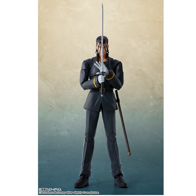 En Stock, Figura Original de Bandai S.H.Figuarts, Hajime Saito SHF, Rurouni Kenshin, Figura de Acción Coleccionable de Anime, Modelo de Juguete