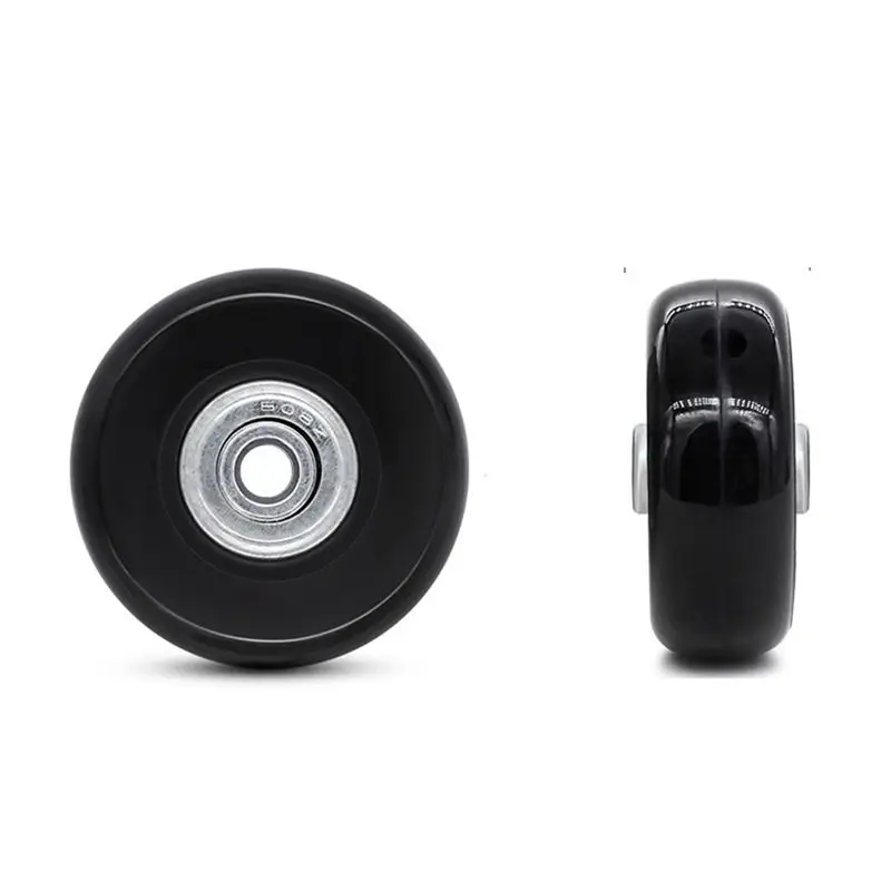 A45I Luggage Wheels Replacement, Trolley Case Pulley Wheel Universal Accessories 20-28 Inch Suitcase Wheels for Luggage,PU