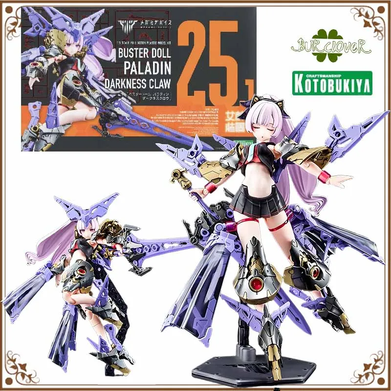 

Kotobukiya Original MEGAMI DEVICE BUSTER DOLL PALADIN DARKNESS CLAW Anime Action Figure Assembly Model Toys