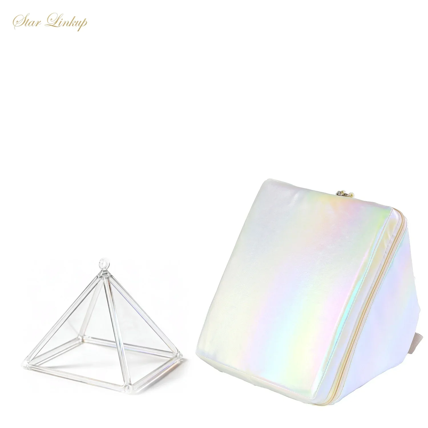 3-20inch bag Crystal Bowl Singing Pyramid Special Box Color Optional sound bowls and spiritual instruments crystals singing bowl