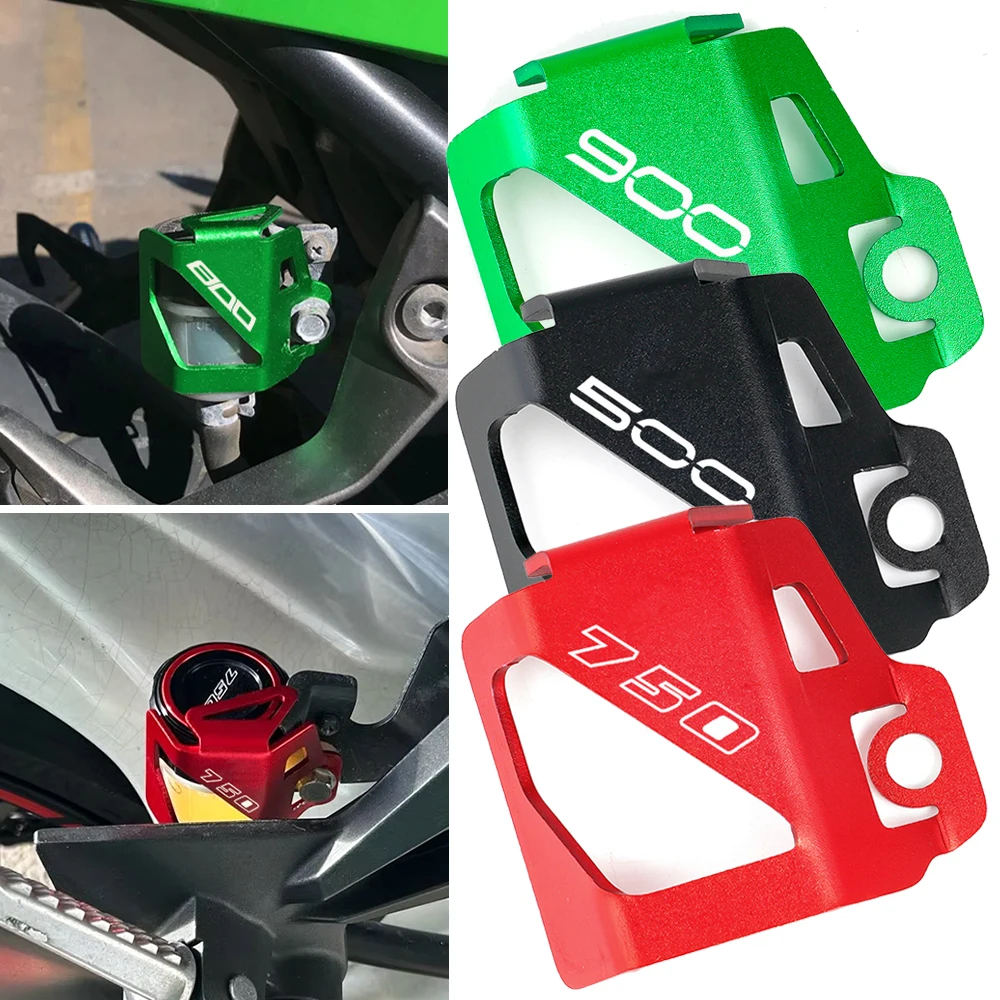 Couvercle de réservoir d'huile de frein arrière CNC, accessoires de moto pour Kawasaki Z900 Z750 Z400 Z500 Z800 Ninja 300 400 Z900SE