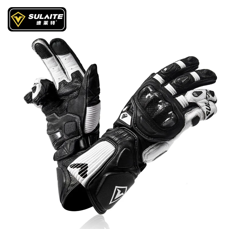 

Перчатки для гонок на мотоциклах Всесезонные дышащие перчатки для верховой езды Перчатки из углеродного волокна с защитой от падения и столкновений Перчатки для мотокросса