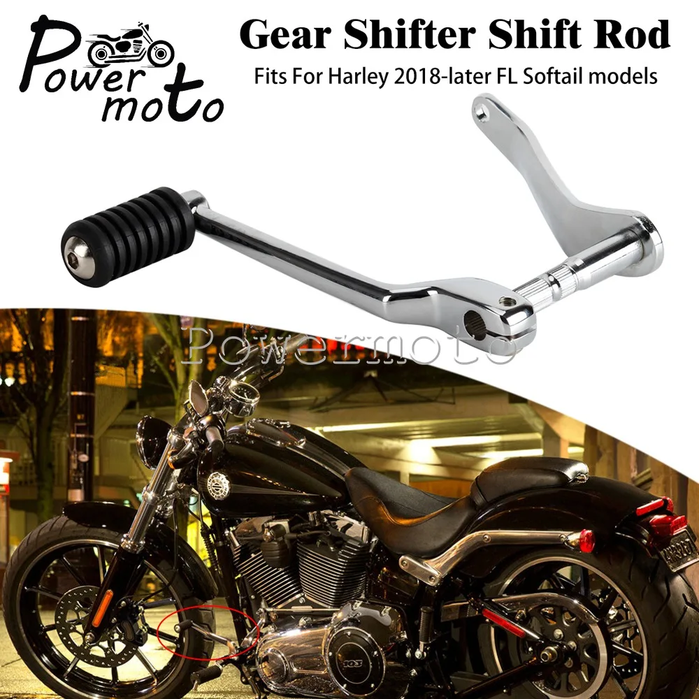 

Motorcycle Heel Shift Lever Shifter Peg Footpeg For Harley Softail Breakout Deluxe Sport Glide FLSB FXBR FLDE FLFB FXFB 18-2022