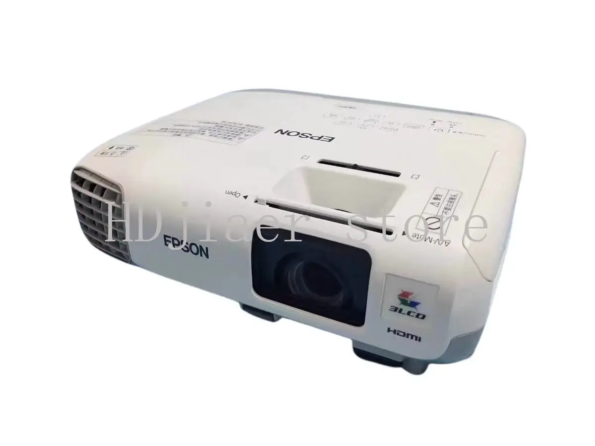 

Used Epson HD Short-Throw Projector - HDMI 3D Ready for Office Meetings & Presentations