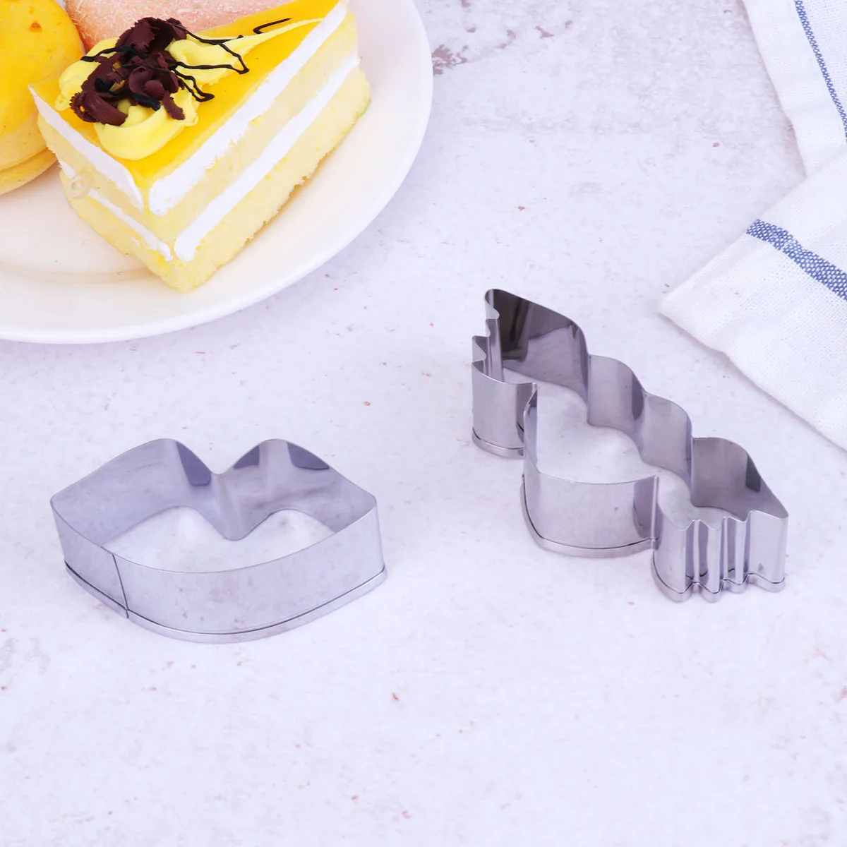 

Cookie Mold Stainless Steel Cake Baking Biscuit DIY Molds Fondant Valentine Wedding Party Crafts Kitchen Supplies