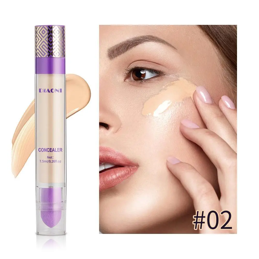 3 Colors Liquid Concealer Skin Corrector Dark Circles High Concealer Eyes Makeup Coverage The Lasting Concealer Cosmetics U N6C9