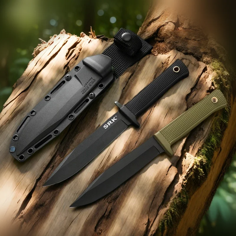 Skr lâmina fixa reta rn fibra  - Bushcraft Knife Fixed avaliação e preço