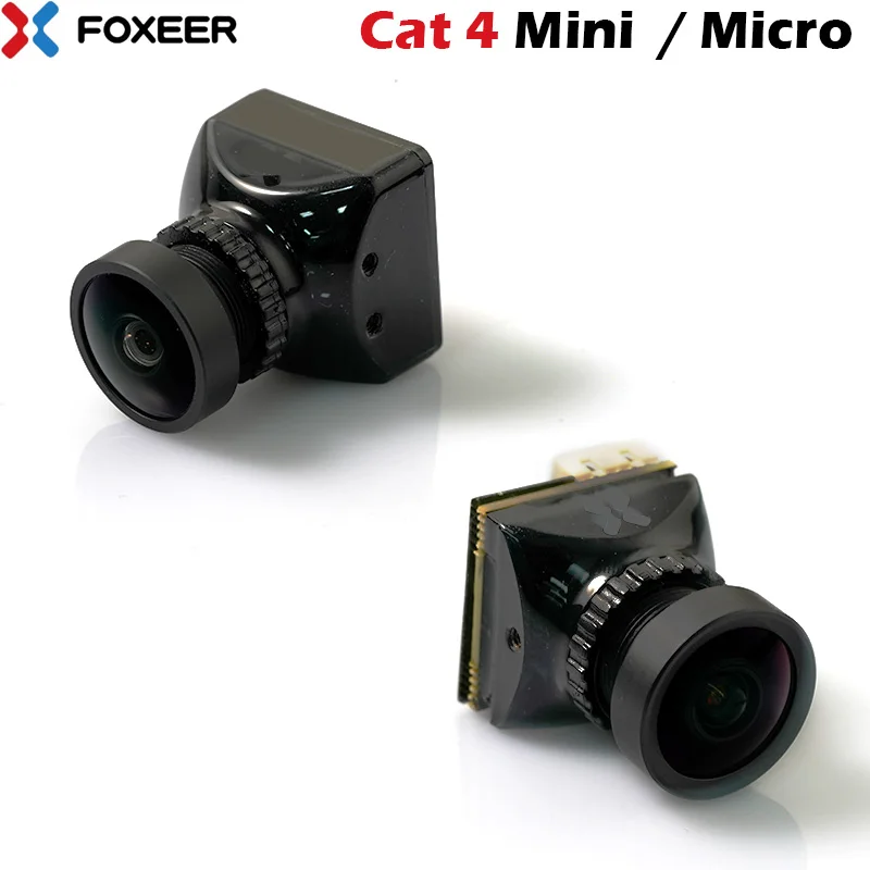 Foxeer Mini Cat / Micro Cat 4 1200TVL Starlight 0.00001Lux FPV Camera Low Latency Low Noise FPV Camera For RC FPV Racing Drone