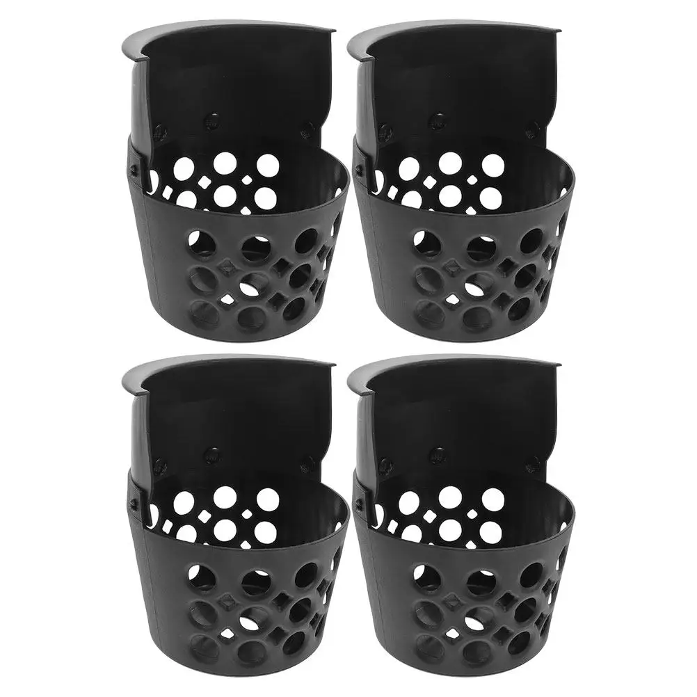 

4Pcs Heavy Duty Plastic Pool Table Drop Pockets for American Billiards Tables Smooth Ball Drop Easy Install Precision Alignment