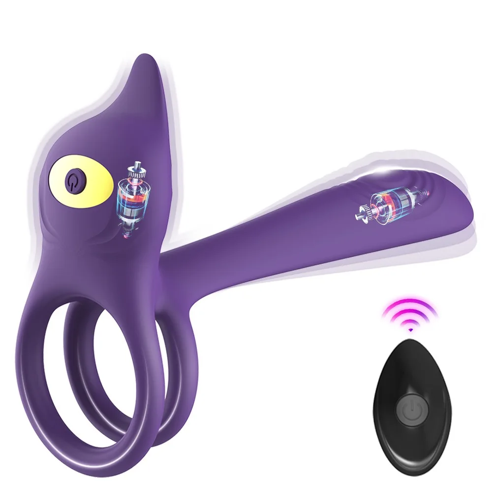 Vibrating Cock Ring for Men Peni Anal Adult Prostate Sex Remote Control Man Massager Sexual Vibrator Vibratorl Products Toys view 5