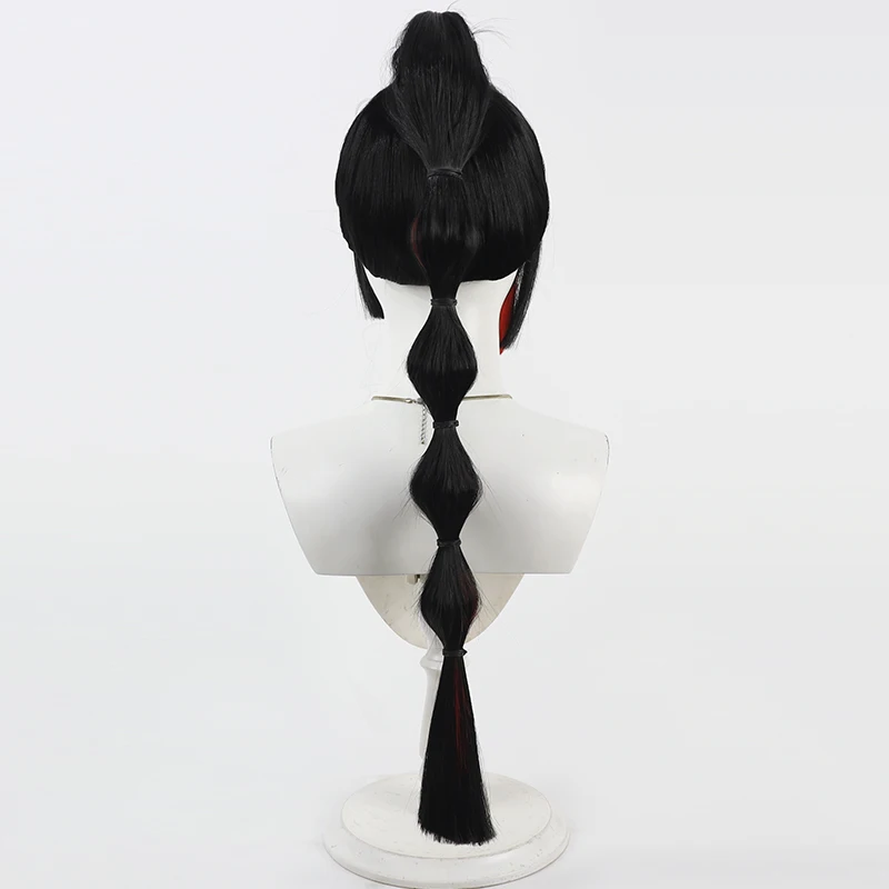 NIJISANJI Virtual YouTube Hanabi Chouya Cos Cosplay Wig Halloween Party Prop Synthetic Hair Heat Resistant Fiber + Wig Cap